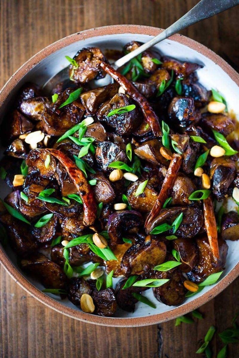 Stir-Fried Eggplant