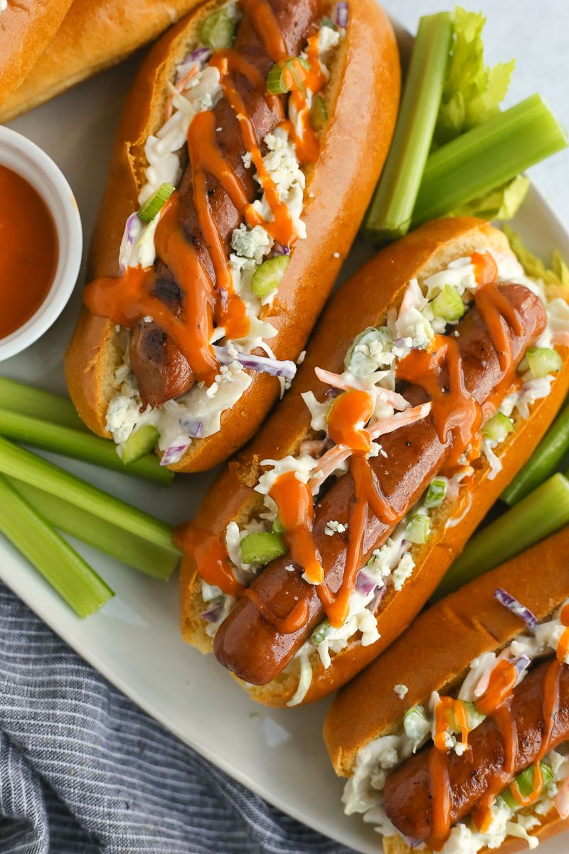 Buffalo Sauce and Blue Cheese