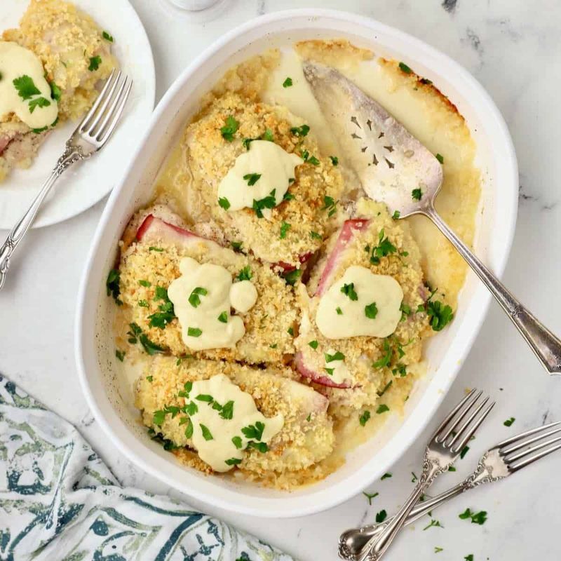 Chicken Cordon Bleu Casserole