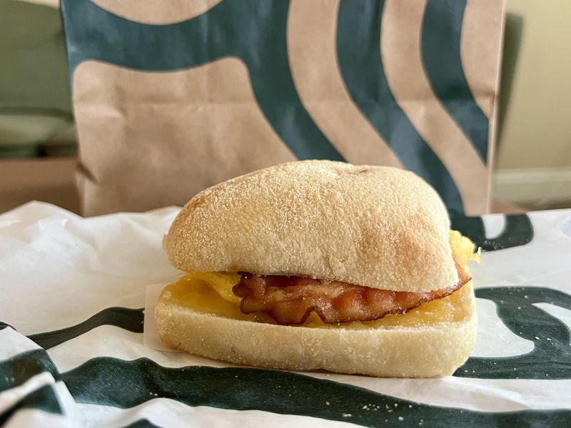Starbucks Bacon, Gouda & Egg Sandwich
