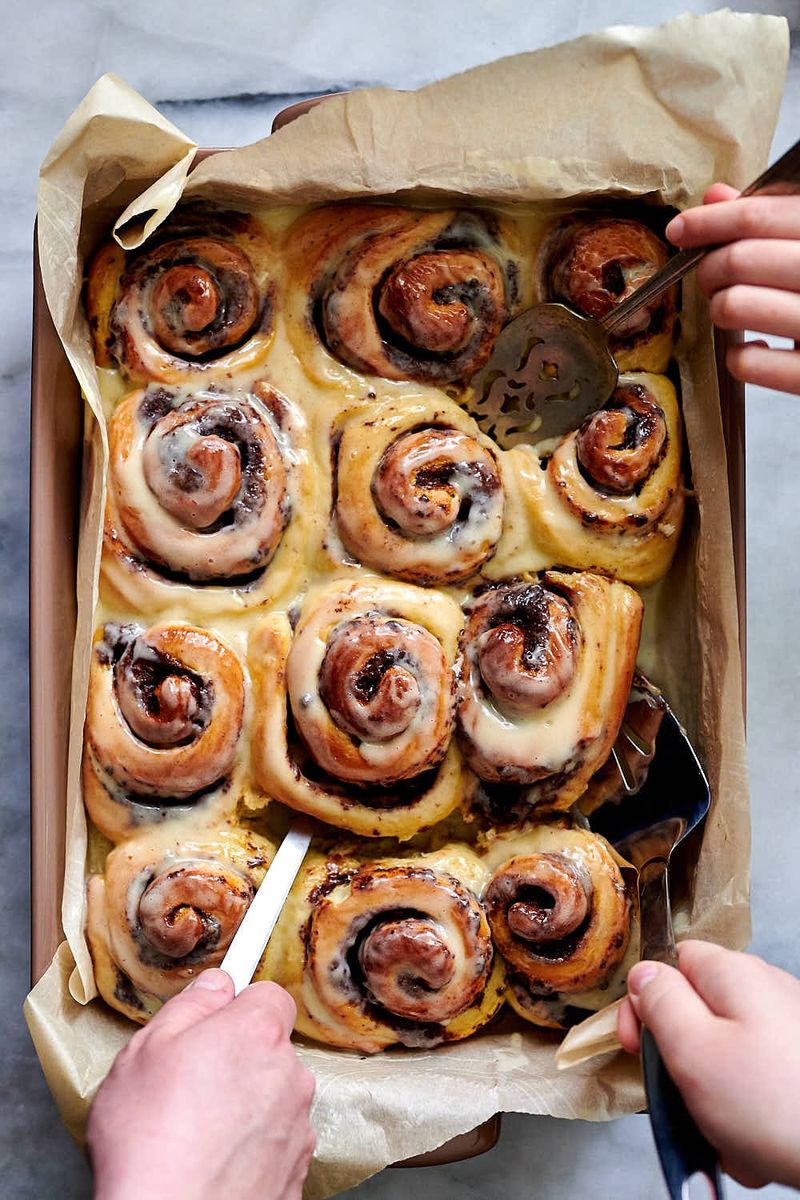 Local Artisan Bakery Cinnamon Rolls