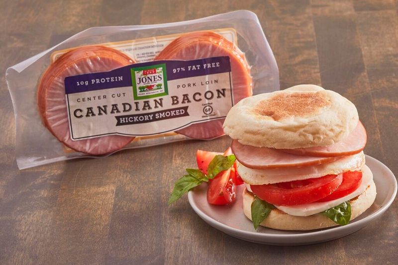 Jones Dairy Farm Hickory Smoked Canadian Style Bacon