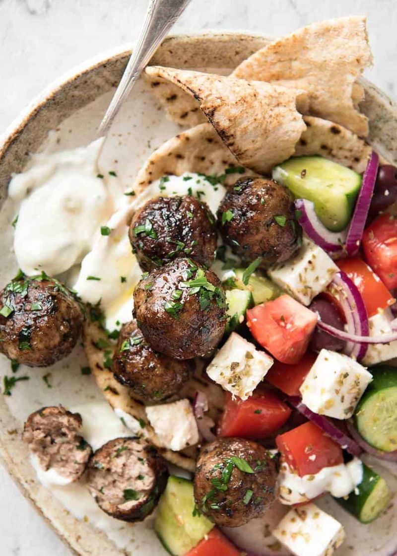 Keftedes (Greek Meatballs)