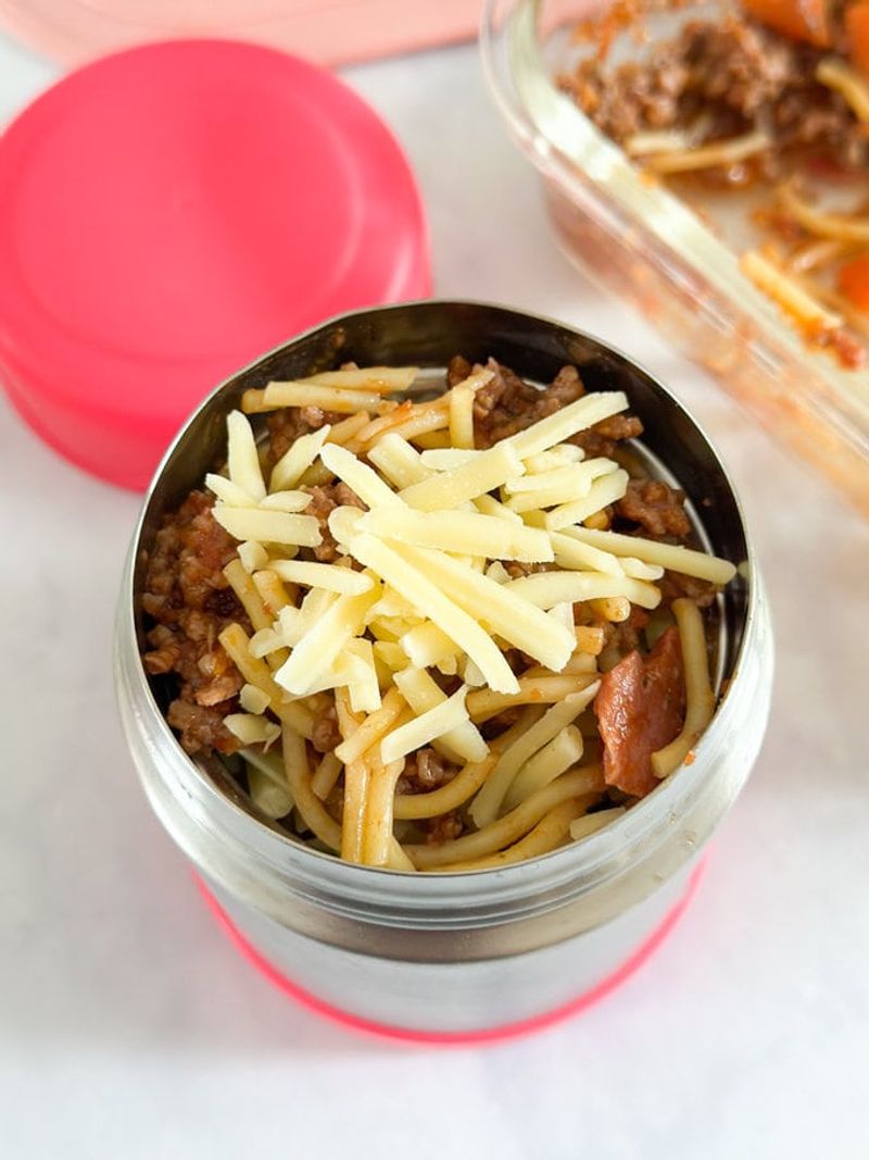 Thermos spaghetti