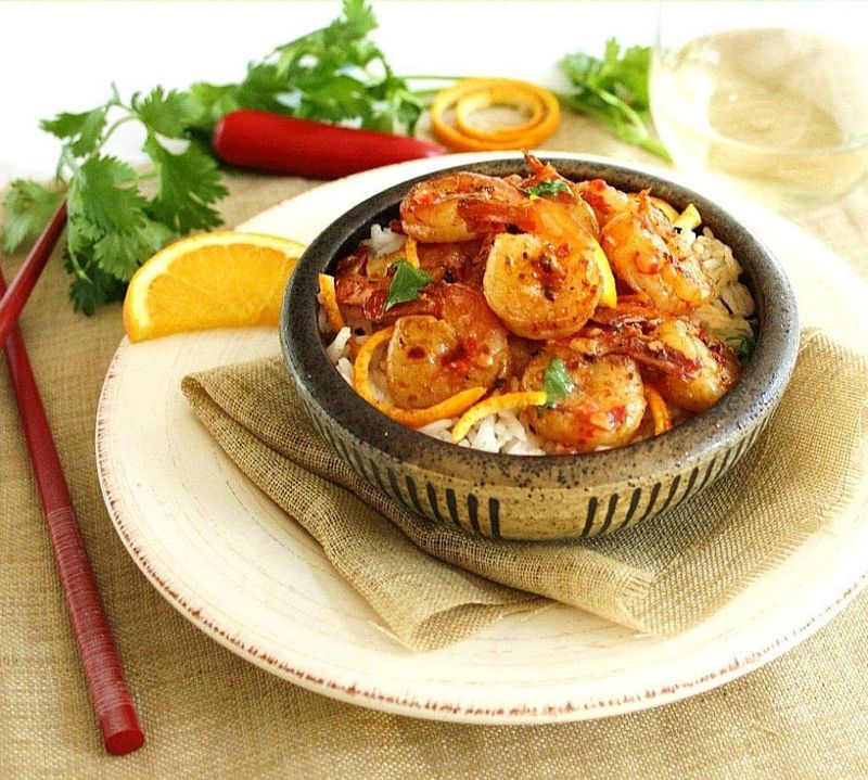 Orange Ginger Shrimp