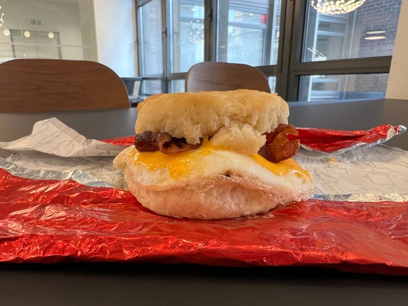 Wendy’s Sausage, Egg & Swiss Croissant