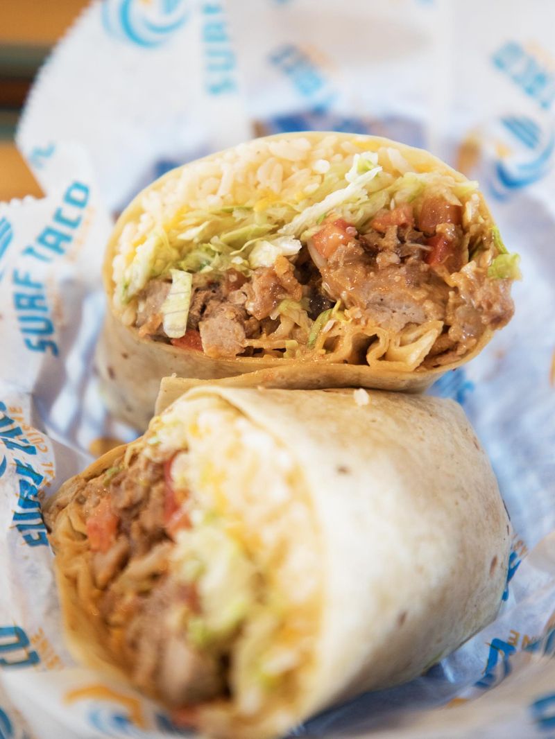 New Jersey: Jersey Shore Burrito at Surf Taco