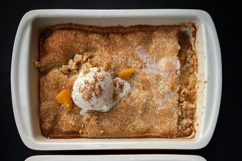 Peach Cobbler in Atlanta's Old Fourth Ward (Georgia)