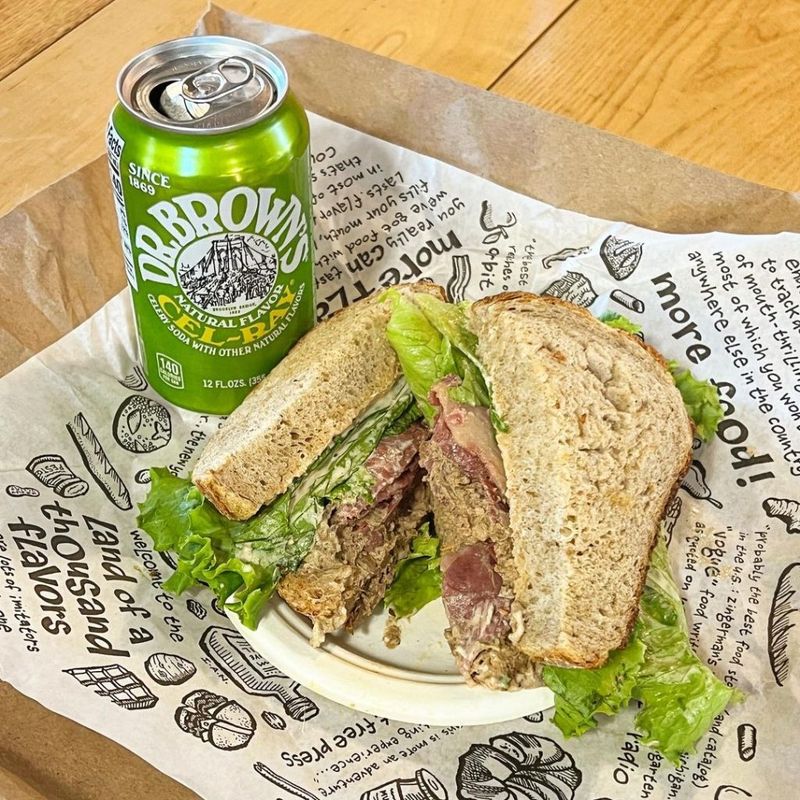 Pastrami on Rye with Celery Soda