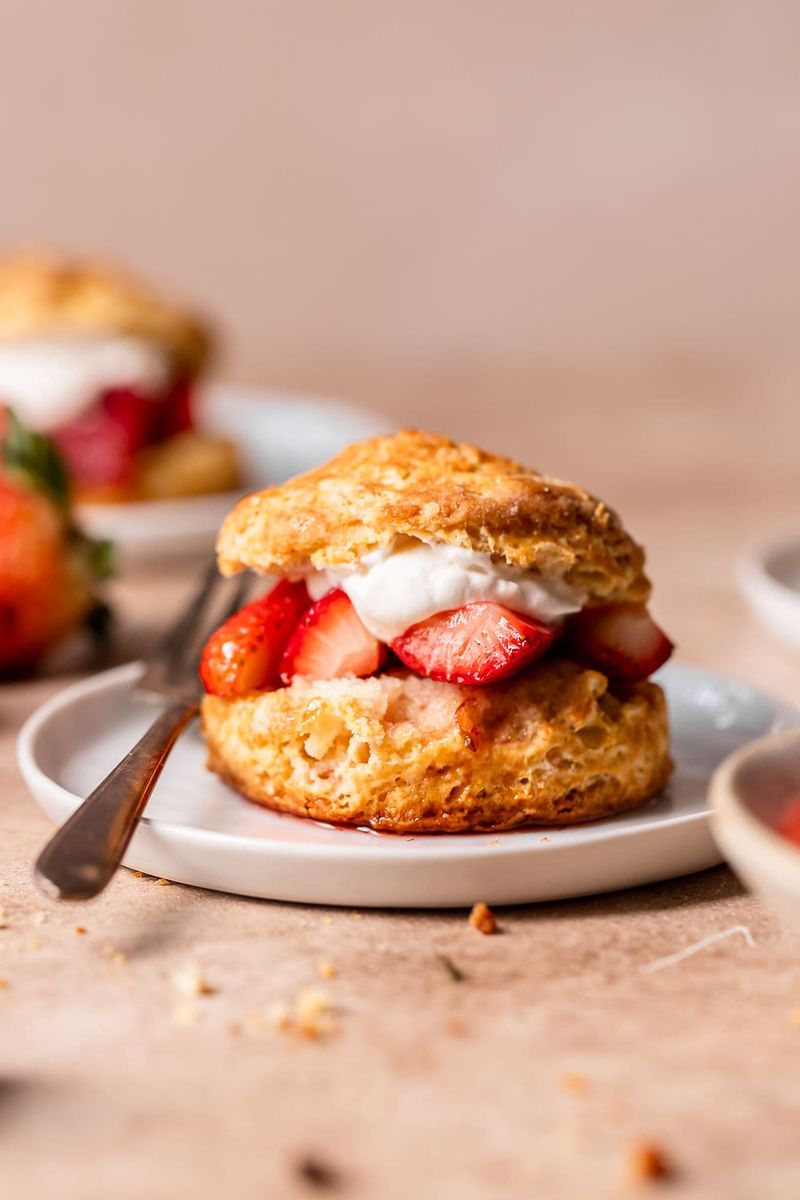 Classic strawberry shortcake