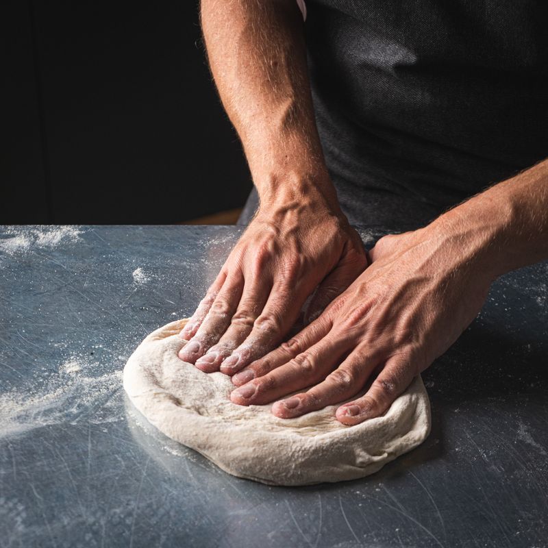 Hand-Stretch Instead Of Using A Rolling Pin
