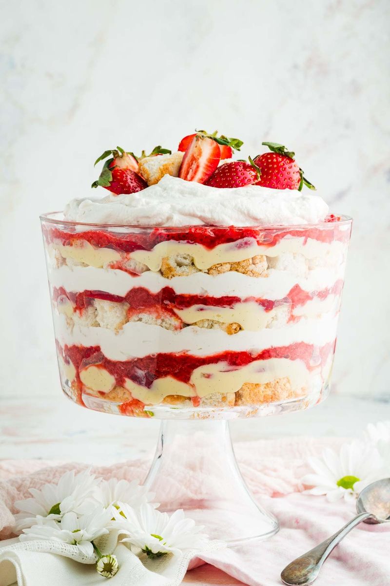 Strawberry trifle