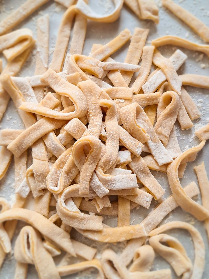 Hand Rolled Egg Noodles