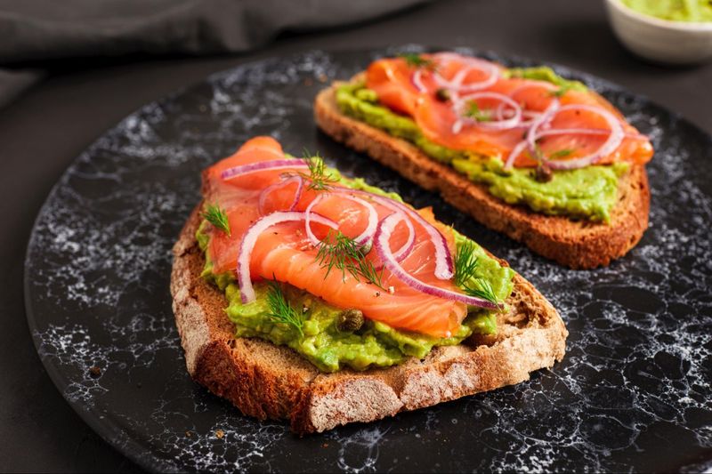 Avocado Toast With Smoked Salmon