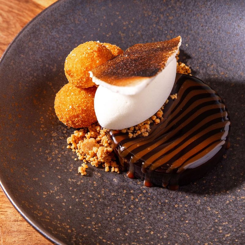 Skipping dessert or coffee that ties the meal together