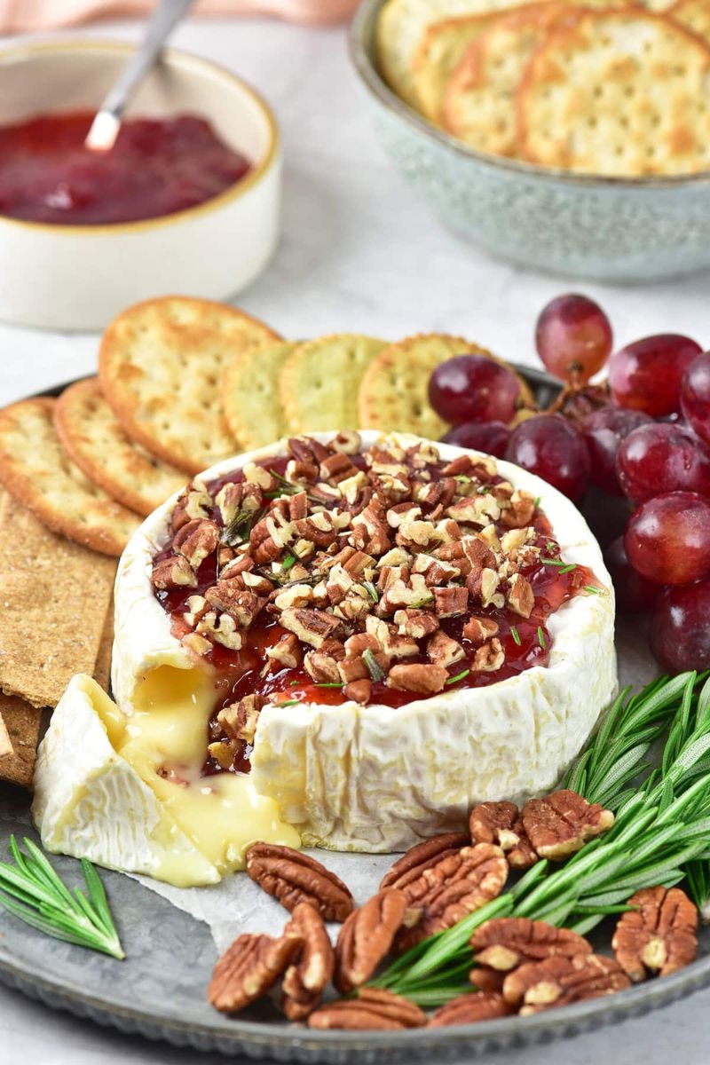 Baked Brie with Jam