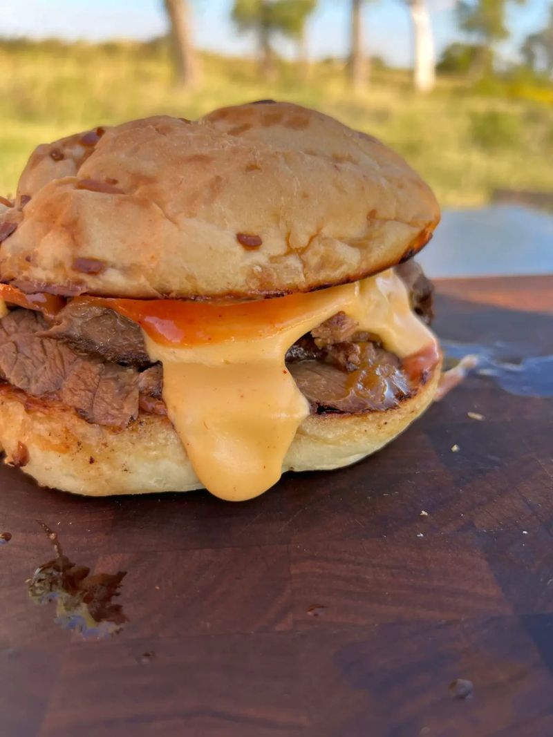 Arby’s Beef ‘n Cheddar Melt (80s Style)