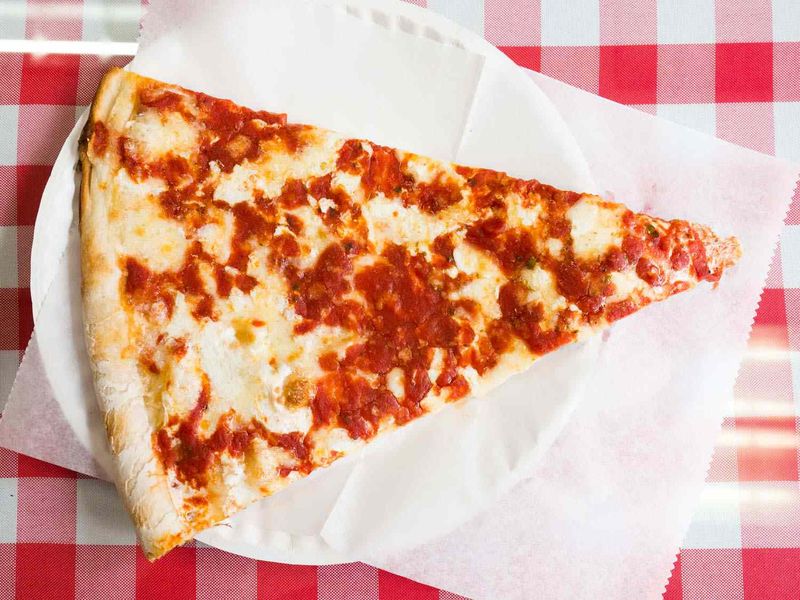 New York City: New York-style pizza slice