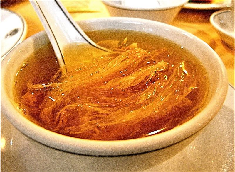 Shark Fins In Soup