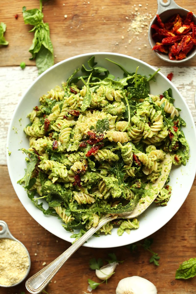 Arugula Pesto Pasta