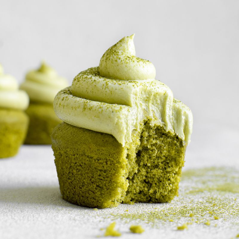 Matcha Green Tea Cupcakes