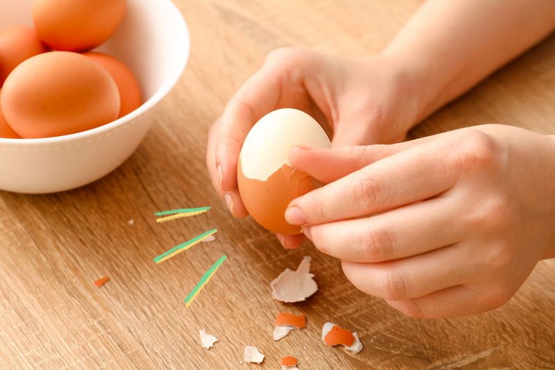Peeling Older Eggs Cleanly For Deviled Eggs