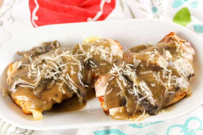 Portobello Mushroom Chicken