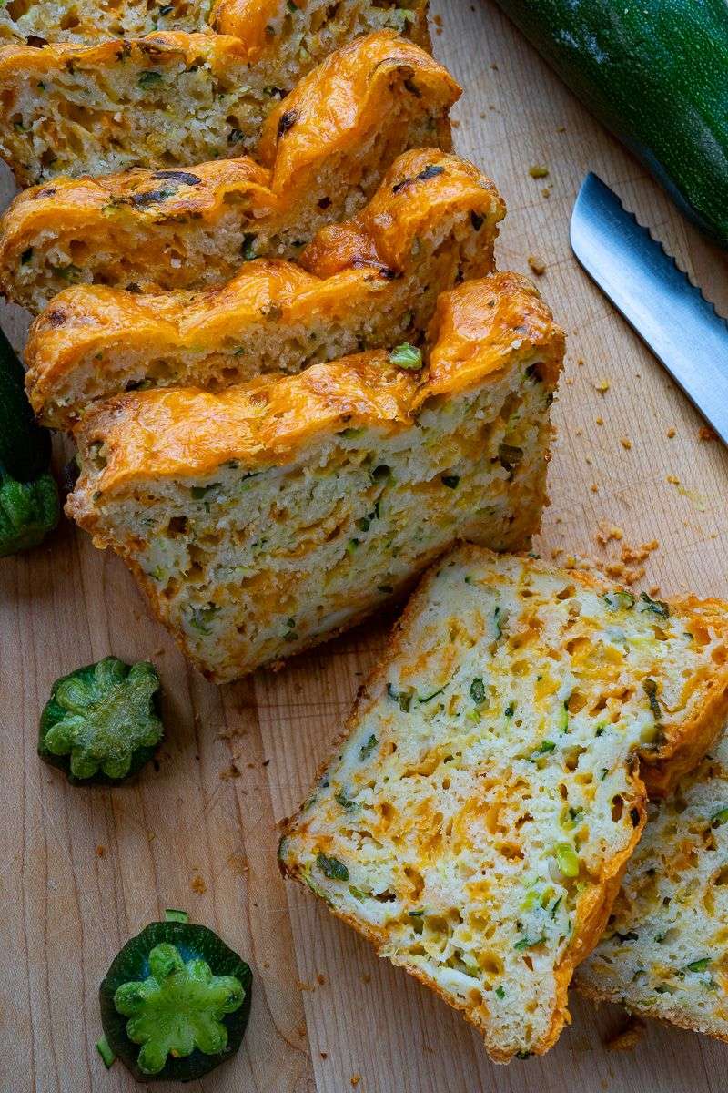 Zucchini and Parmesan Savory Cake