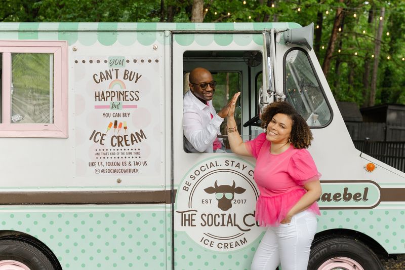The Social Cow Ice Cream Truck