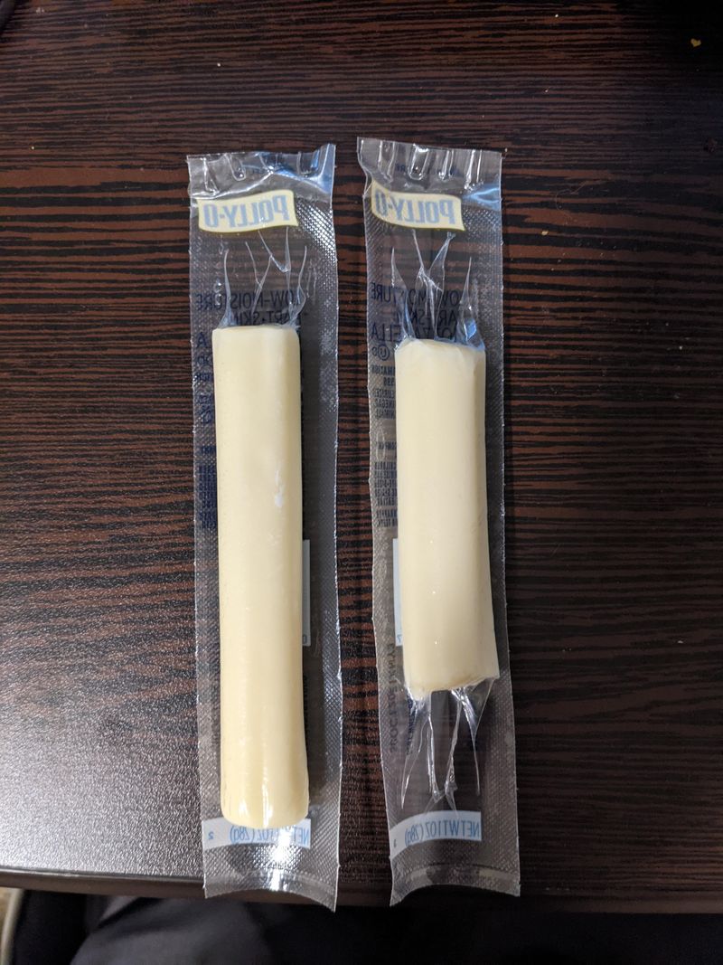 Individually Wrapped Cheese Sticks