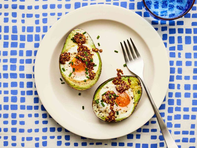 Baked Avocado Eggs