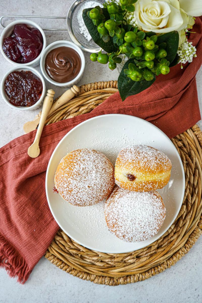 Berliner (jam-filled doughnut)