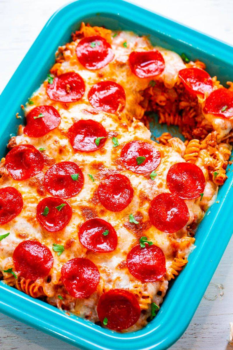 Pizza Pasta Bake
