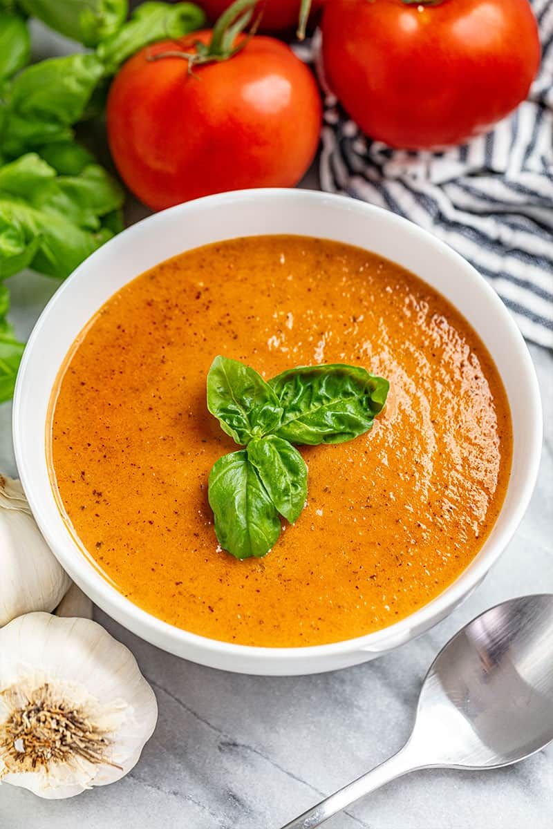 Creamy Tomato Basil Soup
