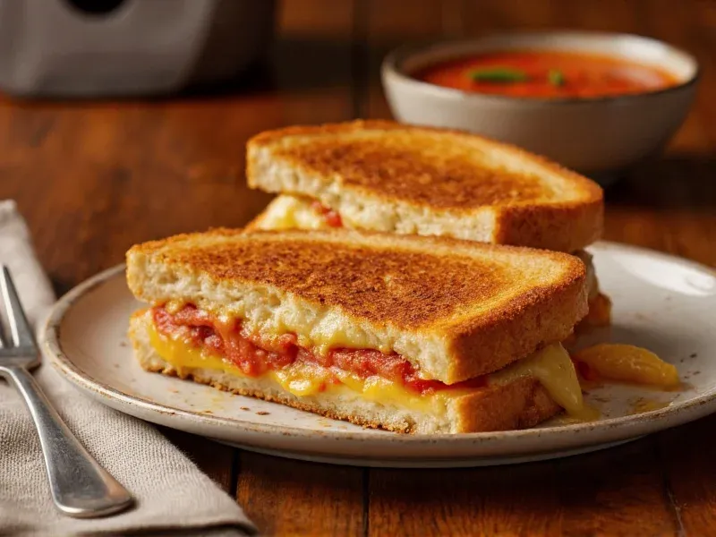 Tomato Soup and Grilled Cheese