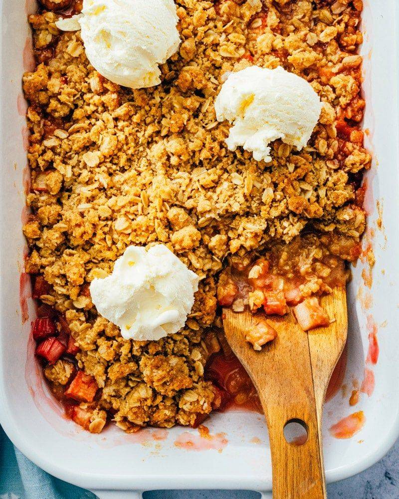 Classic Rhubarb Crisp