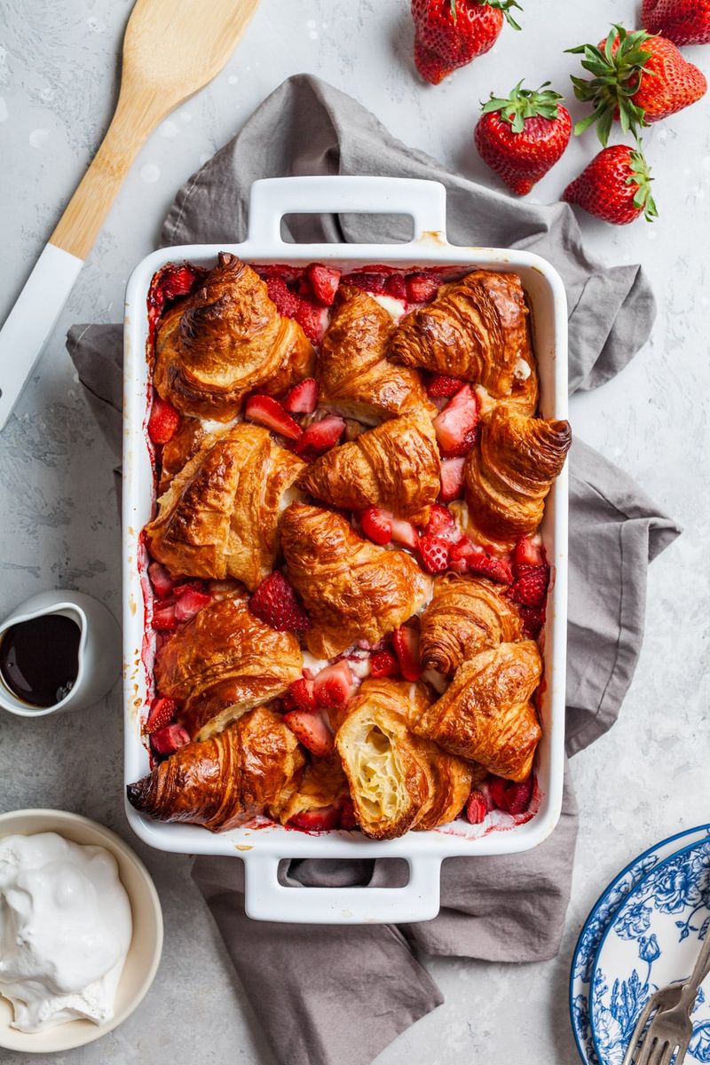 Croissant French Toast Casserole