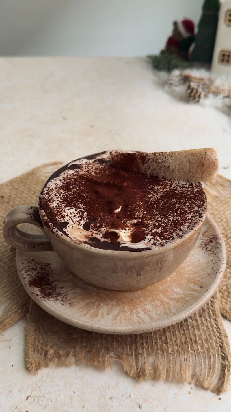 Hot Chocolate Tiramisu