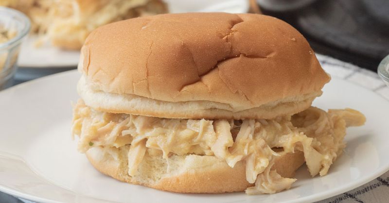 Shredded Chicken Sandwich