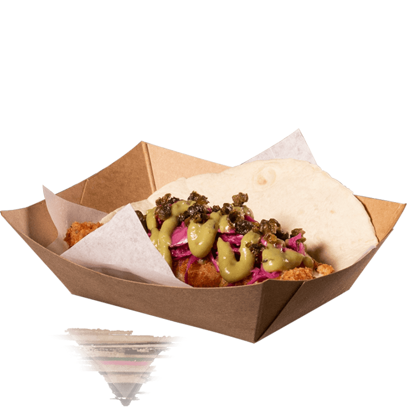 North Dakota: Signature Burrito at Vinyl Taco