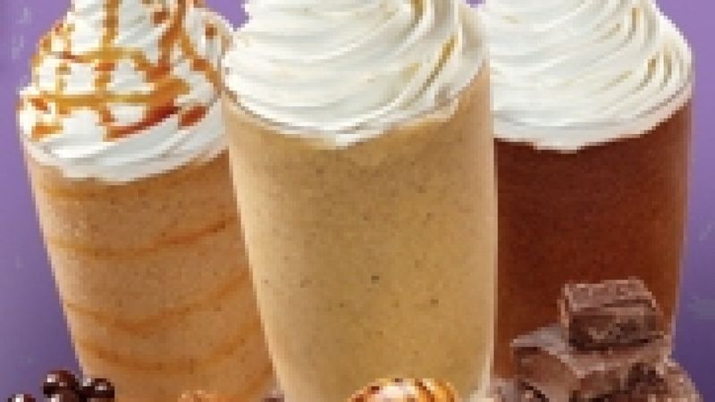 Sugary coffee drinks