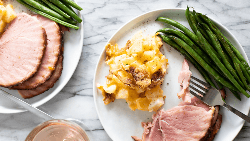 Cheesy Mashed Potato Casserole