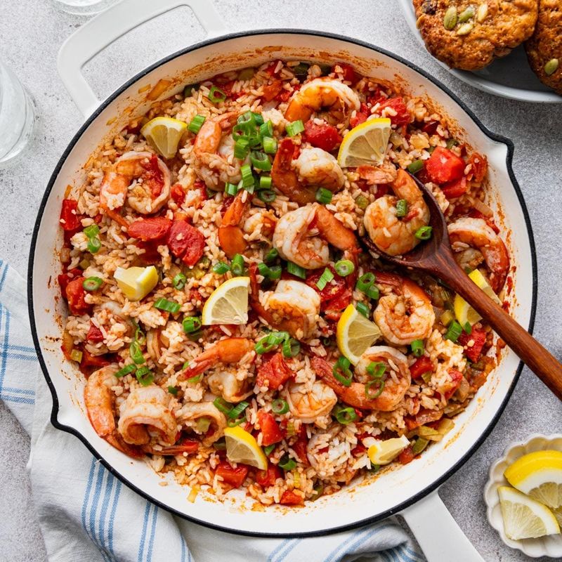 Cajun Shrimp and Rice Casserole