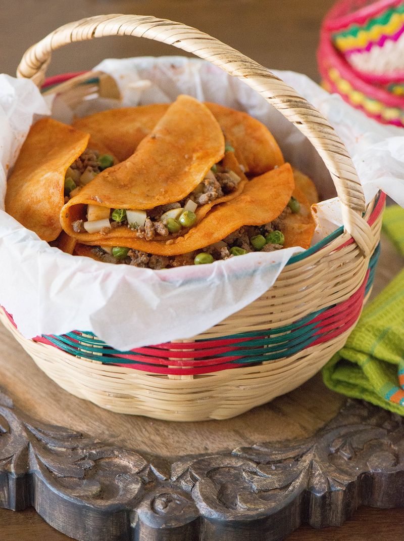 Tacos de Canasta (“Basket Tacos”)