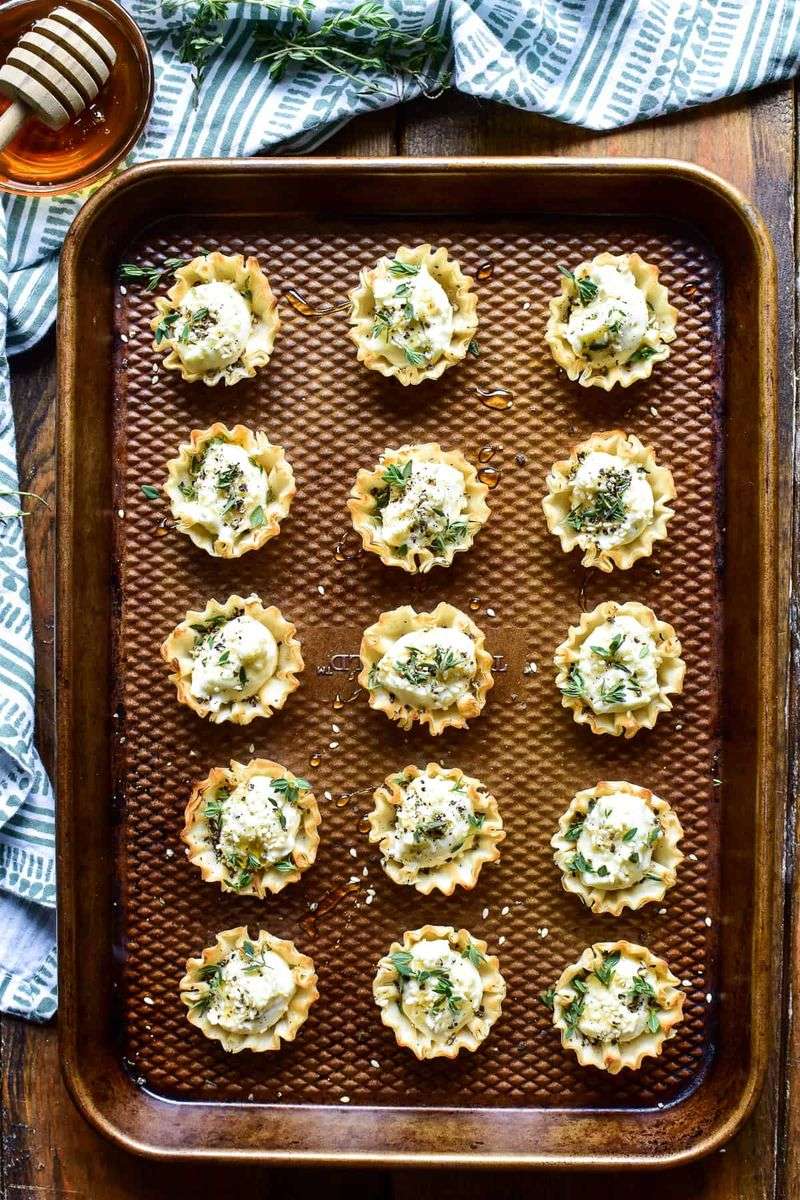 Herbed Feta Pinch Pies