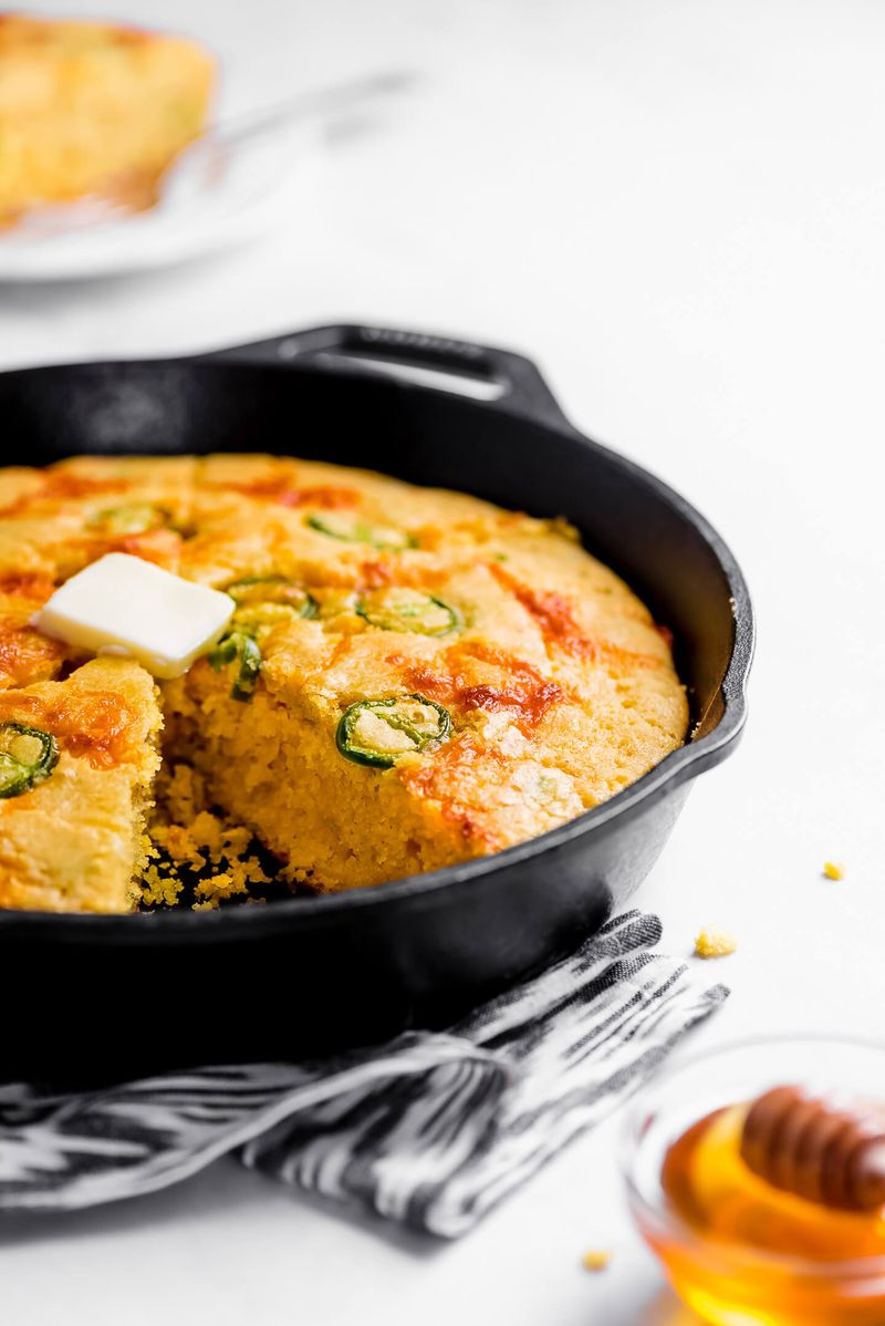 Cheddar Jalapeno Cornbread