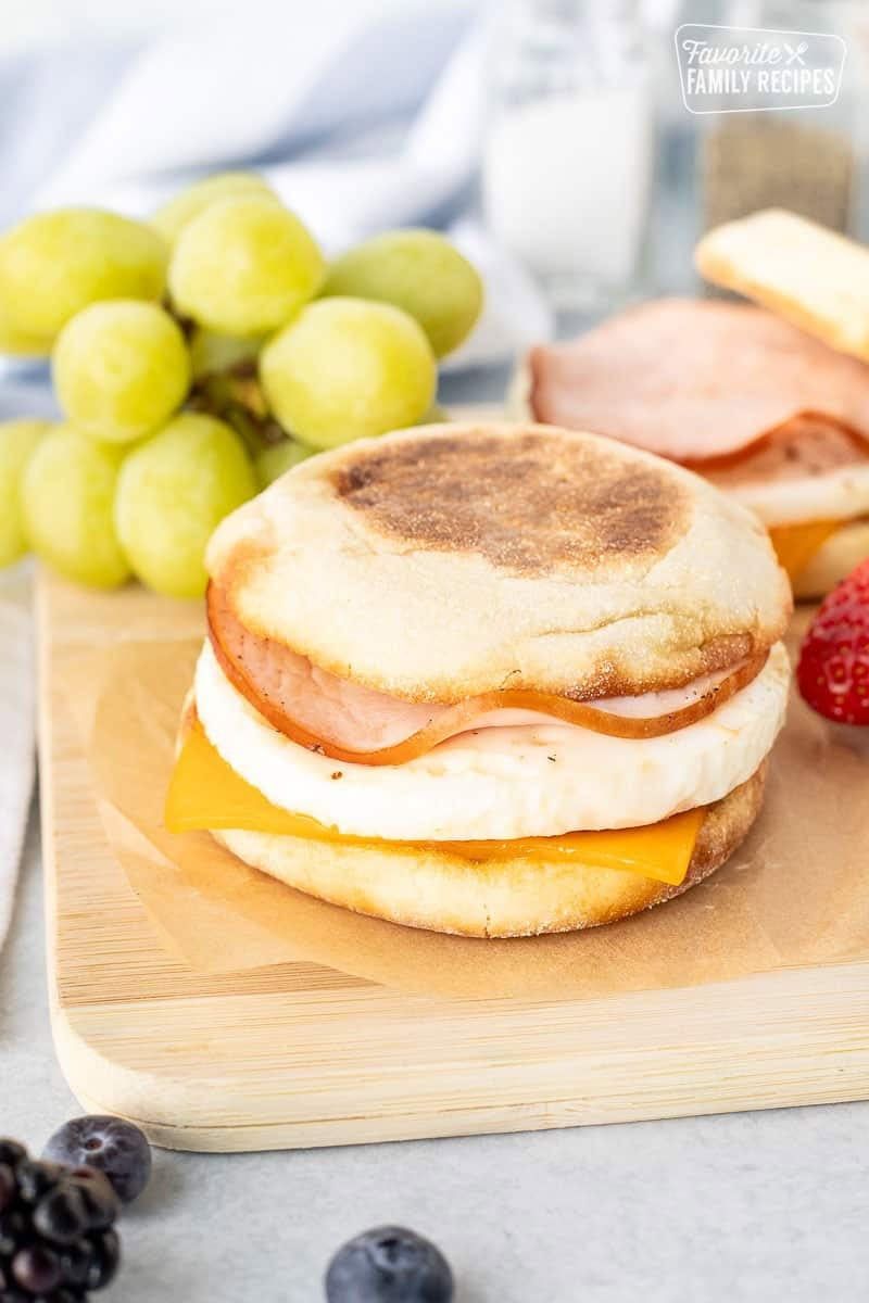 Egg McMuffin With Extra Tomato (If Available)
