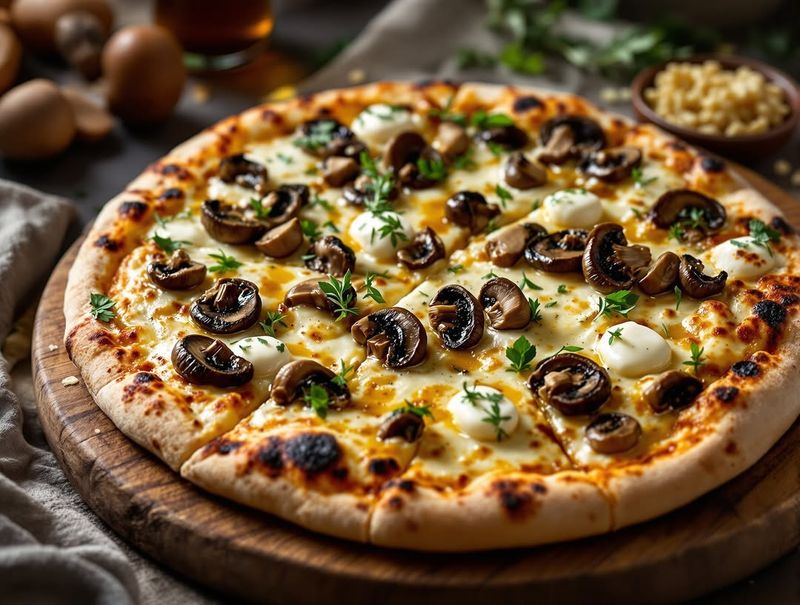 Mushroom Truffle Pizza