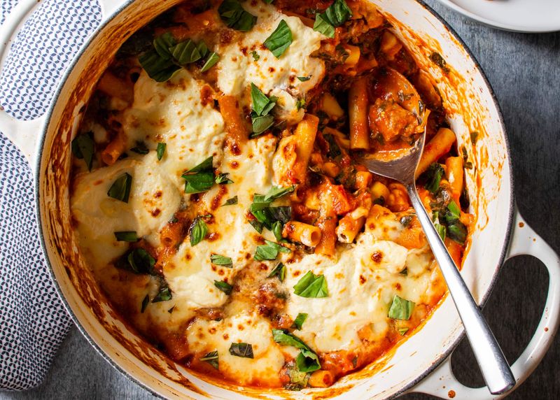 One-Pot Baked Ziti