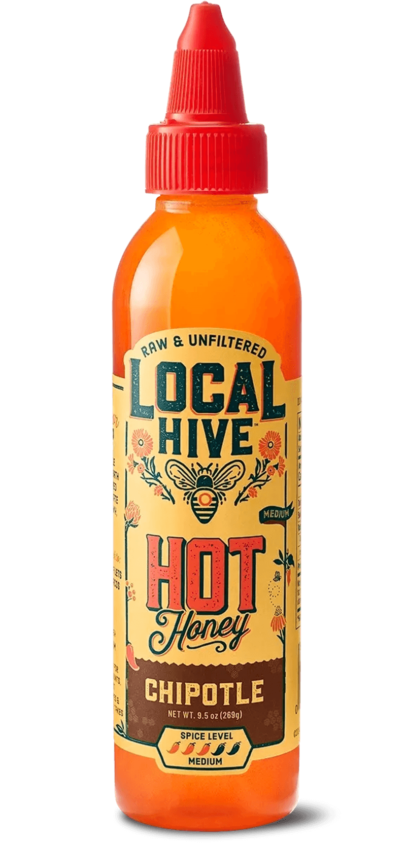 Local Hive Honey (spicy varieties)